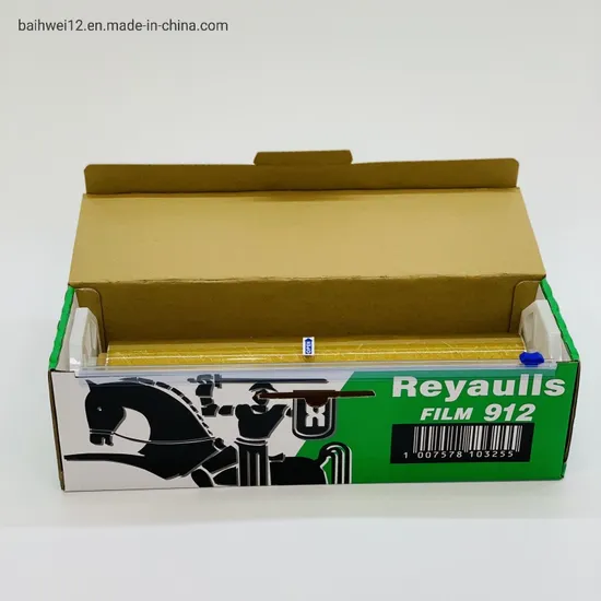 食品グレードの PVC ストレッチ ラップ フルーツ クリング フィルム パッケージ機